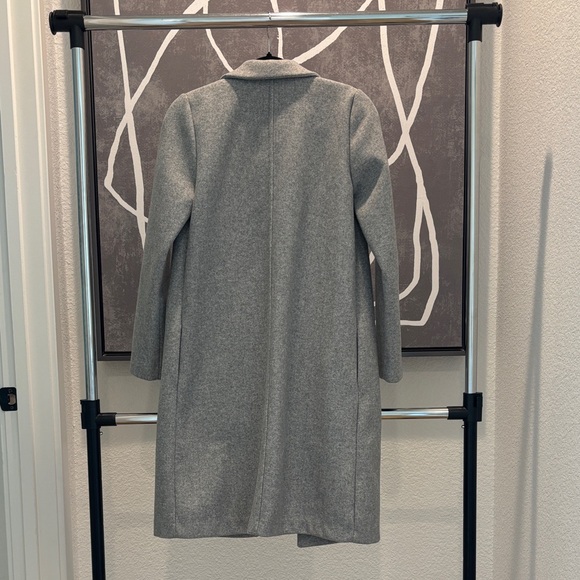 Zara Women's Classic Gray Trench Coat - Picture 2 of 2